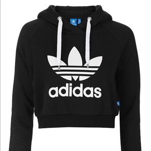 Adidas women’s Cropped Hoodie